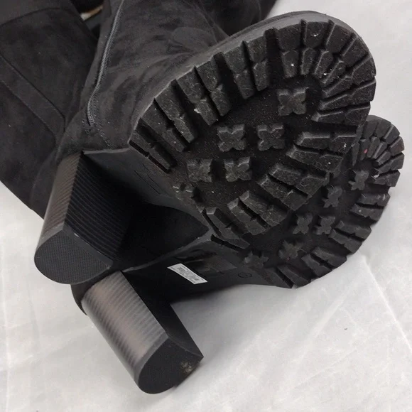 Torrid Charcoal Heeled Boots - Picture 7 of 8